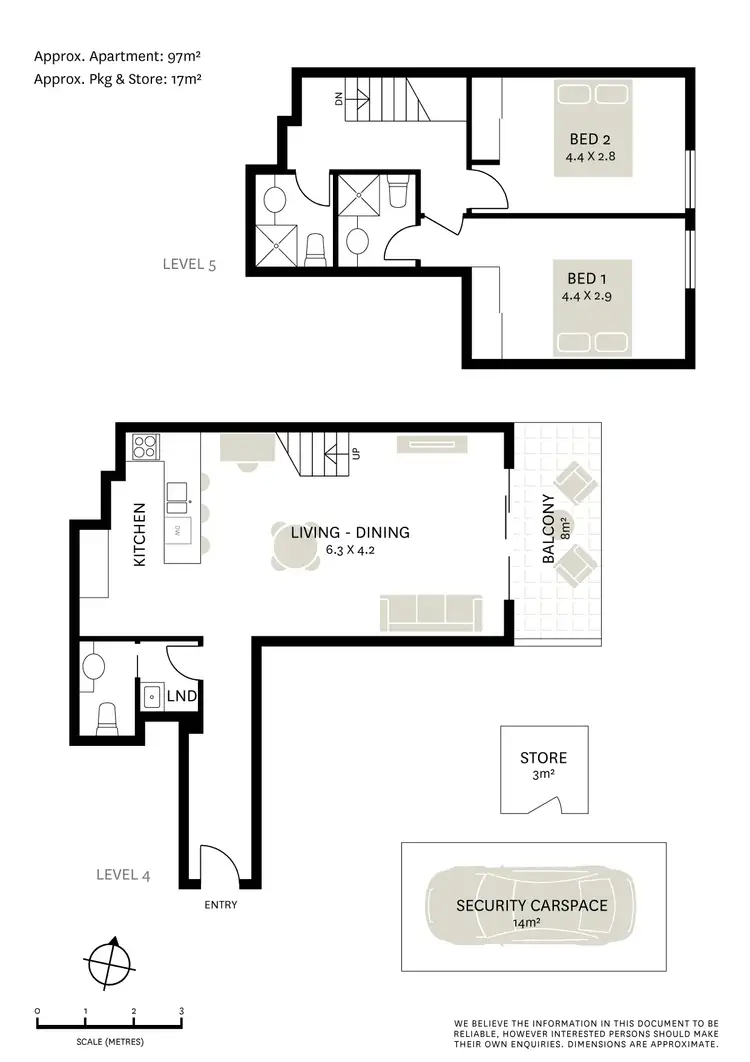 Floorplan of Homely apartment listing, 35/45-49 Holt Street, Surry Hills NSW 2010