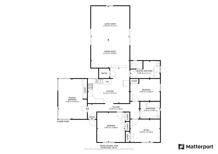 Floorplan of Homely house listing, 36A May Street, Walkervale QLD 4670