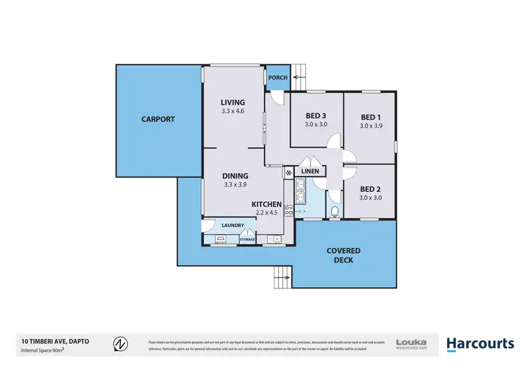 Floorplan of Homely house listing, 10 Timberi Avenue, Dapto NSW 2530