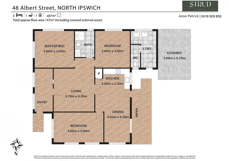 Floorplan of Homely house listing, 48 Albert Street, North Ipswich QLD 4305