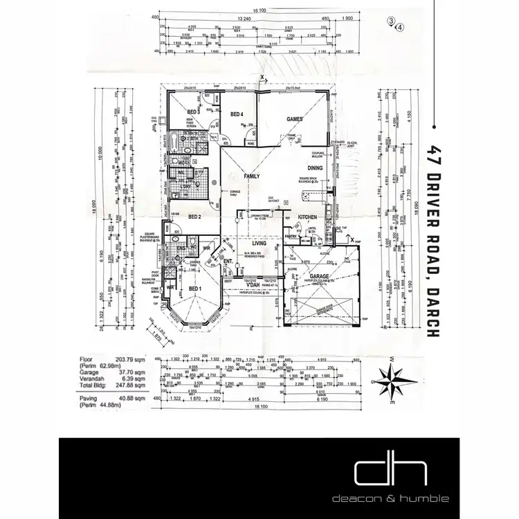 Floorplan of Homely house listing, 47 Driver Road, Darch WA 6065