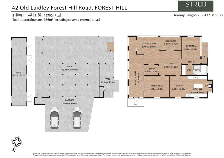 Floorplan of Homely house listing, 42 Old Laidley-Forest Hill Road, Forest Hill QLD 4342