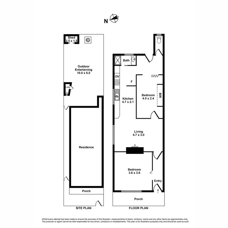 Floorplan of Homely house listing, 11 Bilston Street, Seddon VIC 3011