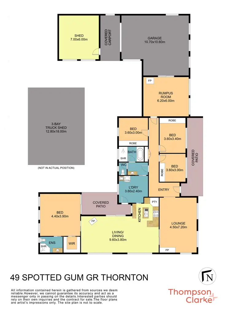 Floorplan of Homely house listing, 49 Spotted Gum Grove, Thornton NSW 2322