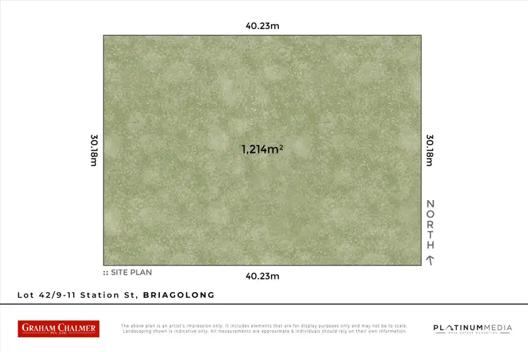 Floorplan of Homely land listing, LOT 42, 9-11 Station Street, Briagolong VIC 3860