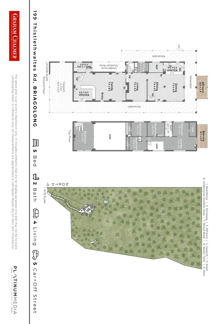 Floorplan of Homely house listing, 199 Thistlethwaites Road, Briagolong VIC 3860
