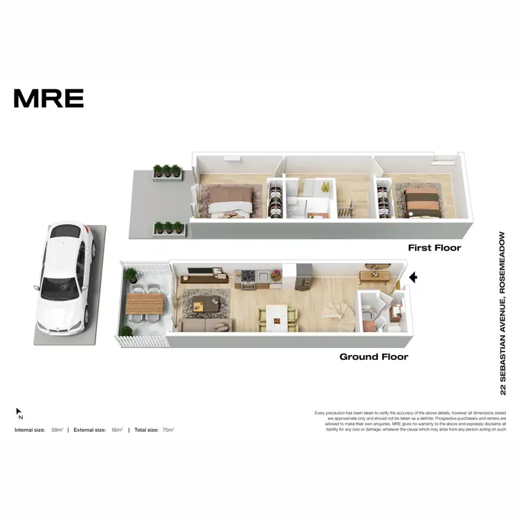 Floorplan of Homely apartment listing, G03/470 Smith Street, Collingwood VIC 3066