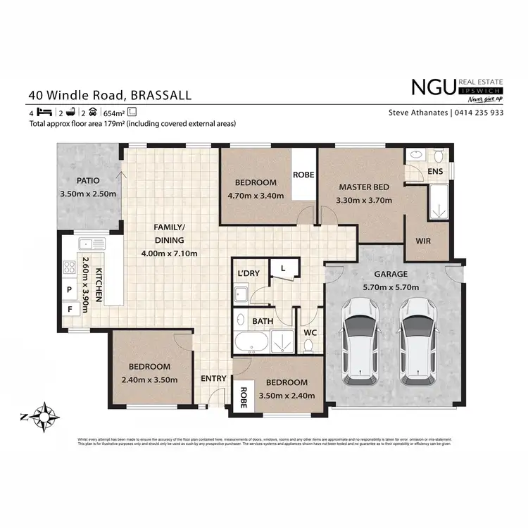 Floorplan of Homely house listing, 40 Windle Road, Brassall QLD 4305