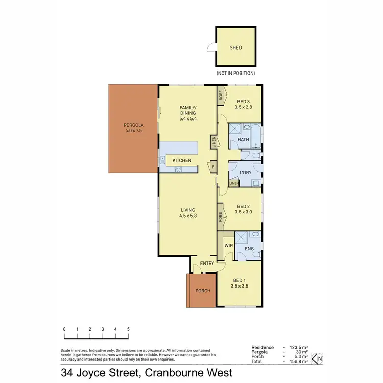 Floorplan of Homely house listing, 34 Joyce Street, Cranbourne West VIC 3977