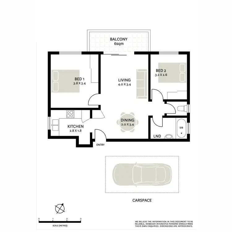 Floorplan of Homely apartment listing, 5/6 Avona Avenue, Glebe NSW 2037
