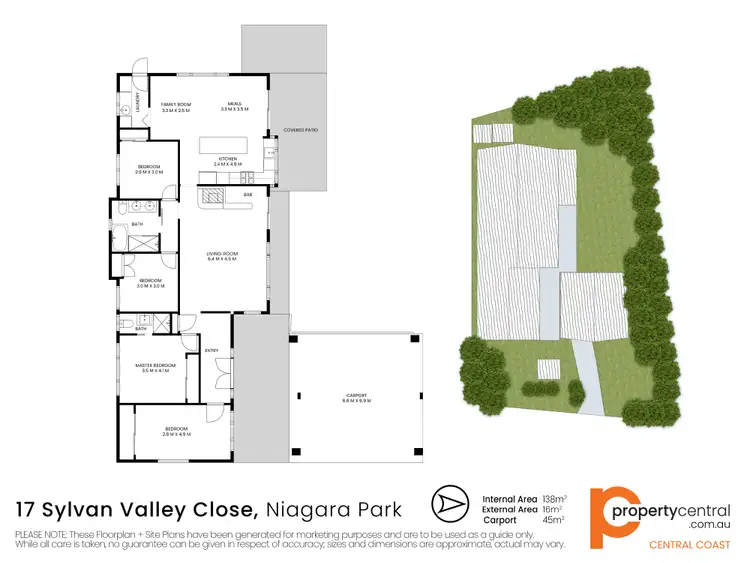 Floorplan of Homely house listing, 17 Sylvan Valley Close, Niagara Park NSW 2250