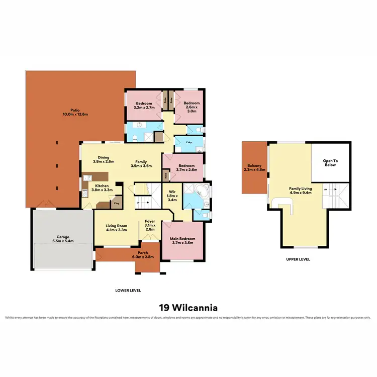 Floorplan of Homely house listing, 19 Wilcannia Elbow, Currambine WA 6028