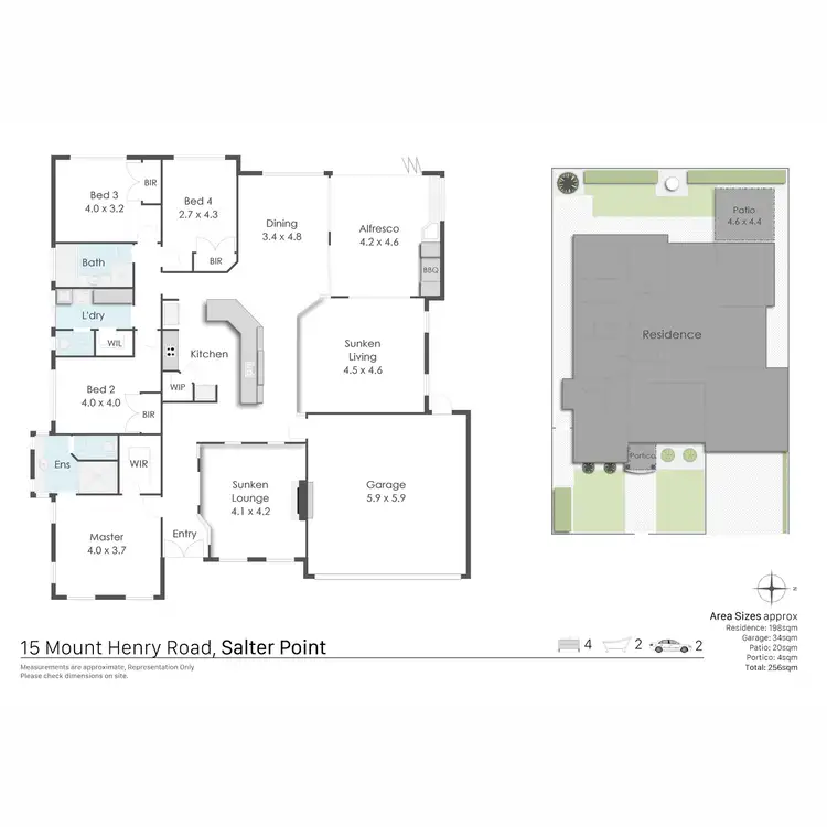 Floorplan of Homely house listing, 15 Mount Henry Road, Salter Point WA 6152