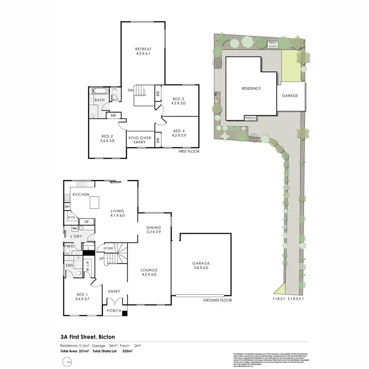 Floorplan of Homely house listing, 3A First Street, Bicton WA 6157