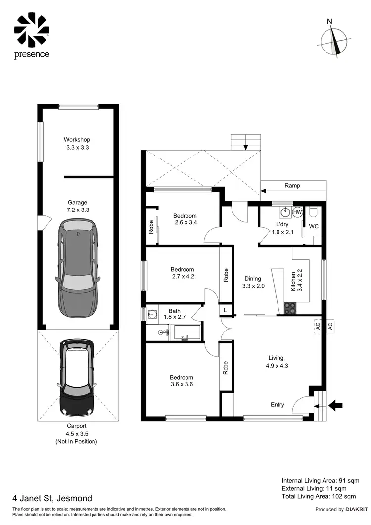 Floorplan of Homely house listing, 4 Janet Street, Jesmond NSW 2299