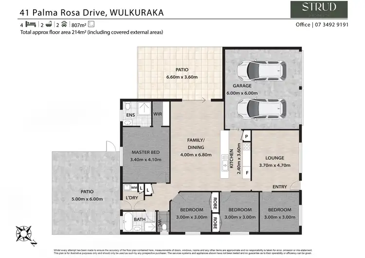 Floorplan of Homely house listing, 41 Palma Rosa Drive, Wulkuraka QLD 4305