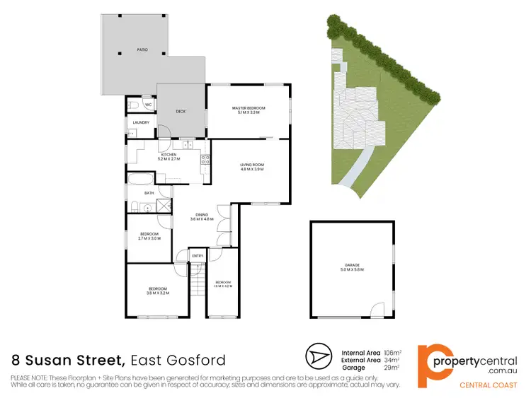Floorplan of Homely house listing, 8 Susan Street, East Gosford NSW 2250