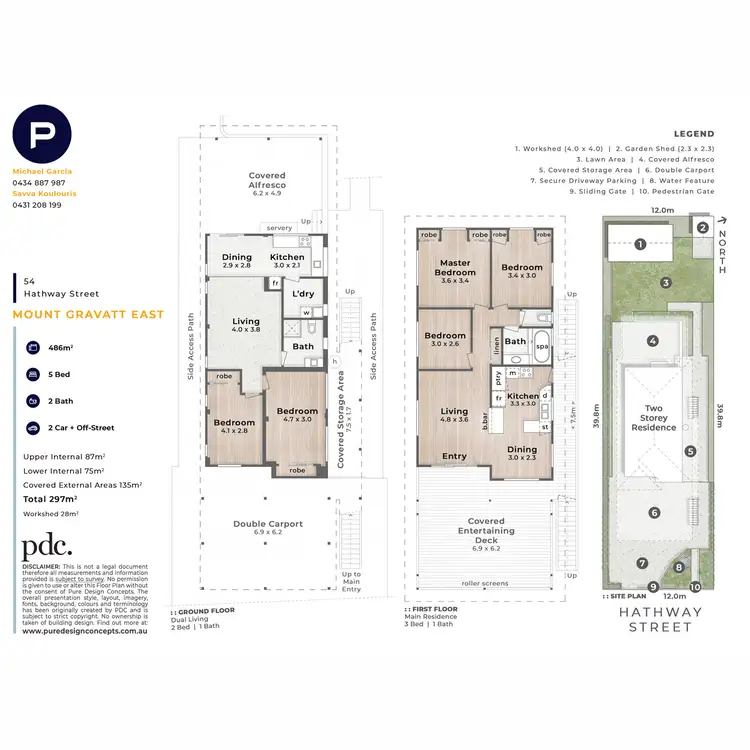 Floorplan of Homely house listing, 54 Hathway Street, Mount Gravatt East QLD 4122