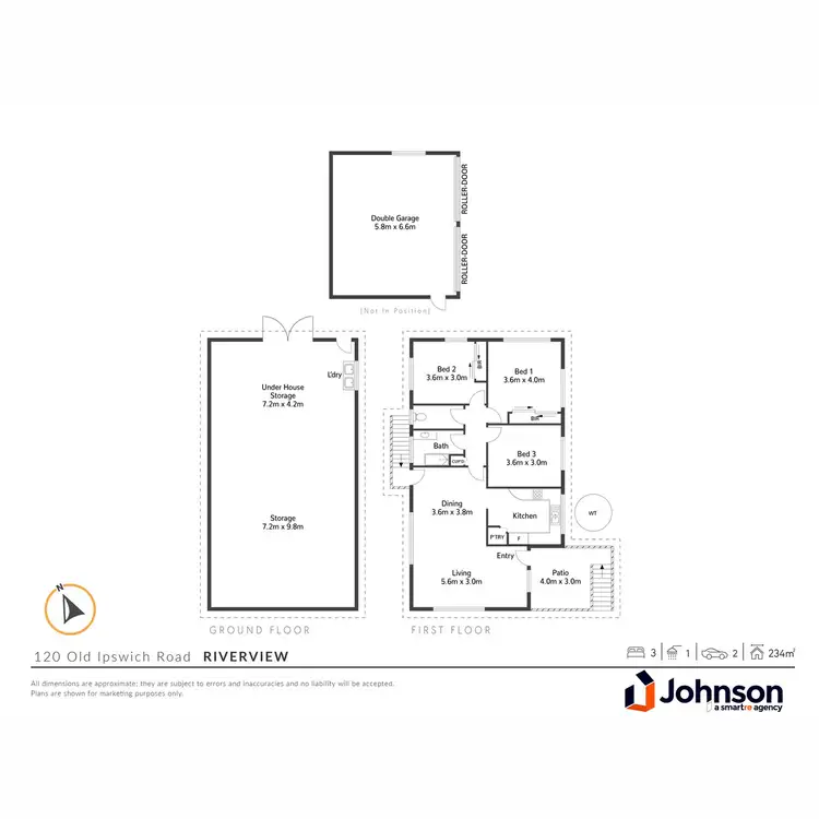 Floorplan of Homely house listing, 120 Old Ipswich Road, Riverview QLD 4303