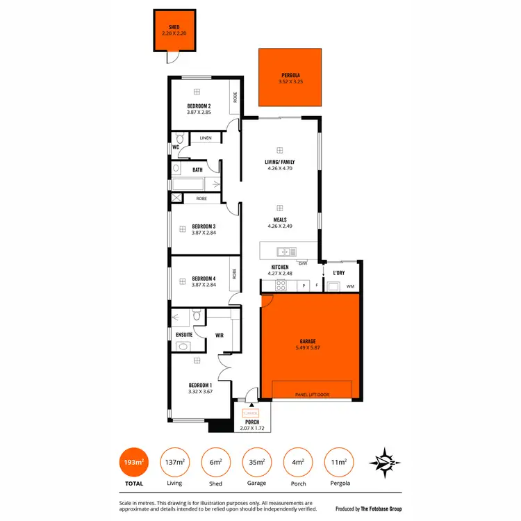 Floorplan of Homely house listing, 52 Biturro Street, Largs North SA 5016