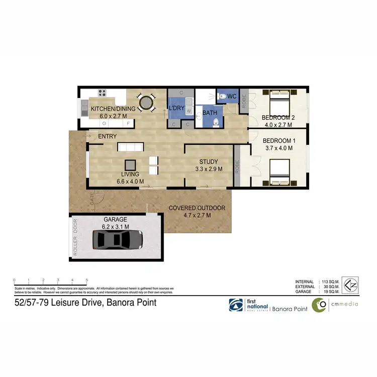 Floorplan of Homely retirement listing, 52/57-79 Leisure Drive, Banora Point NSW 2486