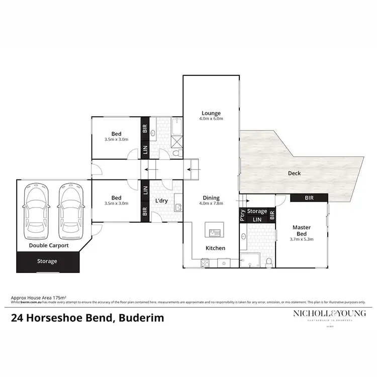 Floorplan of Homely house listing, 24 Horseshoe Bend, Buderim QLD 4556
