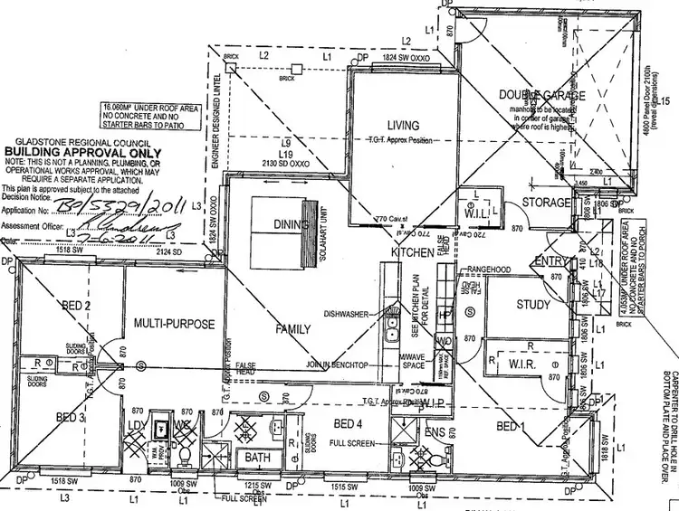 Floorplan of Homely house listing, 443 Jim Whyte Way, Burua QLD 4680