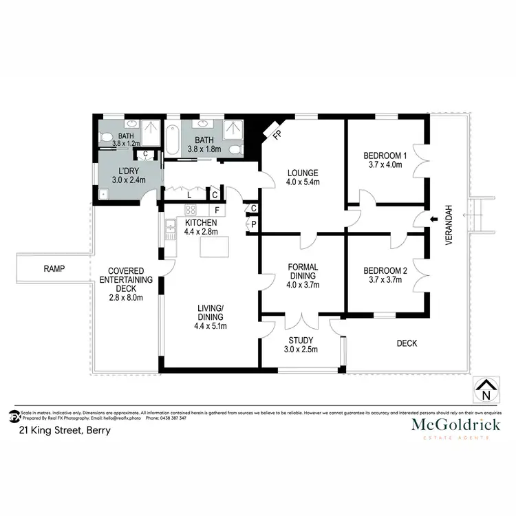 Floorplan of Homely house listing, 21 King Street, Berry NSW 2535