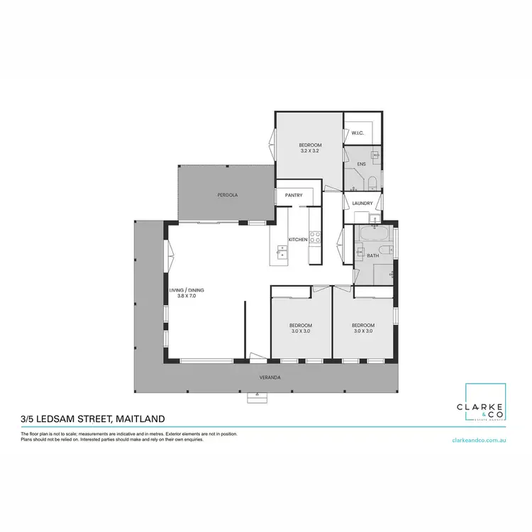 Floorplan of Homely house listing, 3/5 Ledsam Street, Maitland NSW 2320