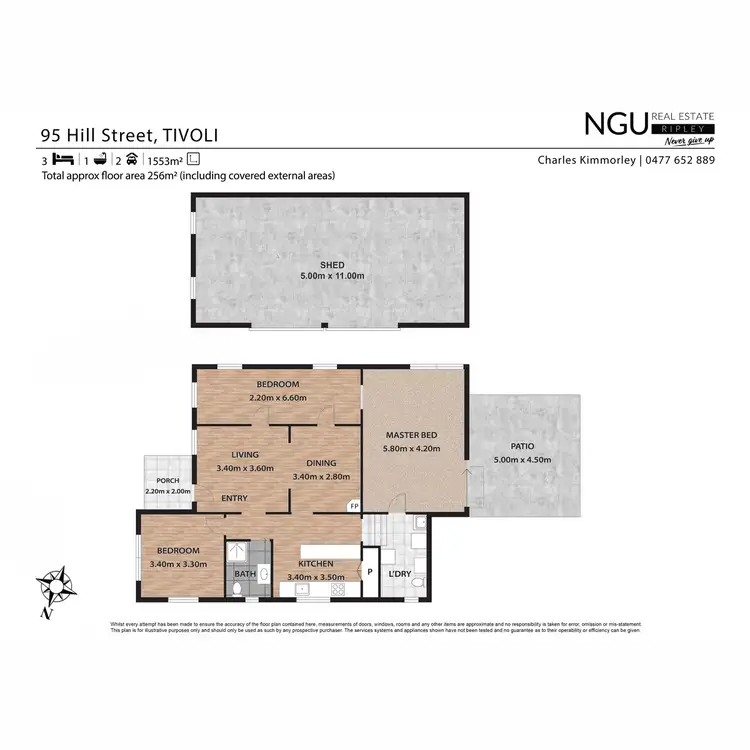 Floorplan of Homely house listing, 95 Hill Street, Tivoli QLD 4305