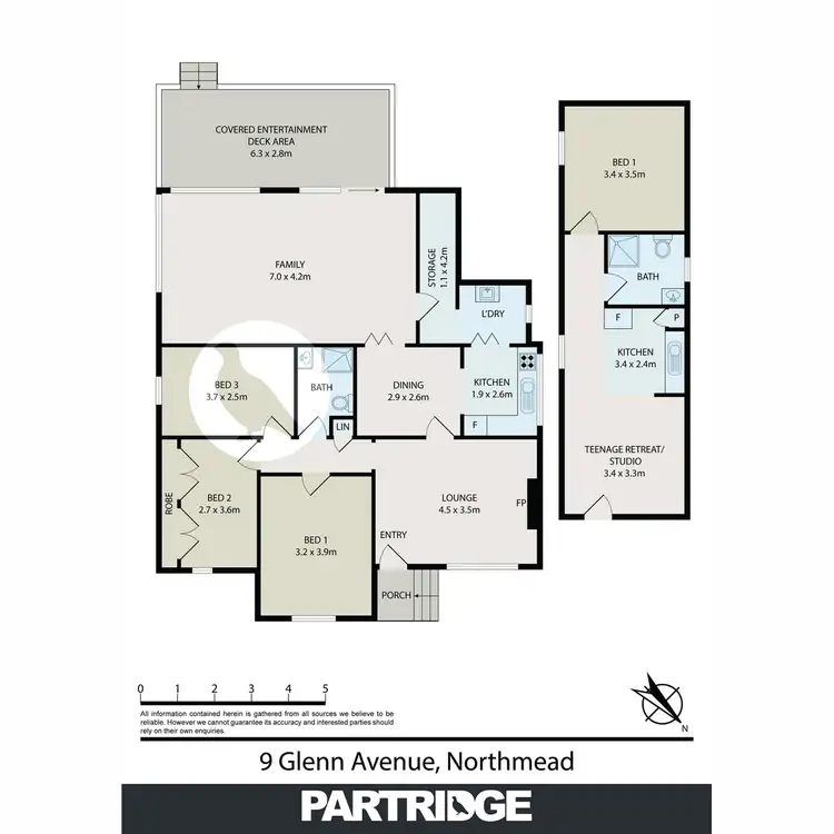 Floorplan of Homely house listing, 9 Glenn Avenue, Northmead NSW 2152
