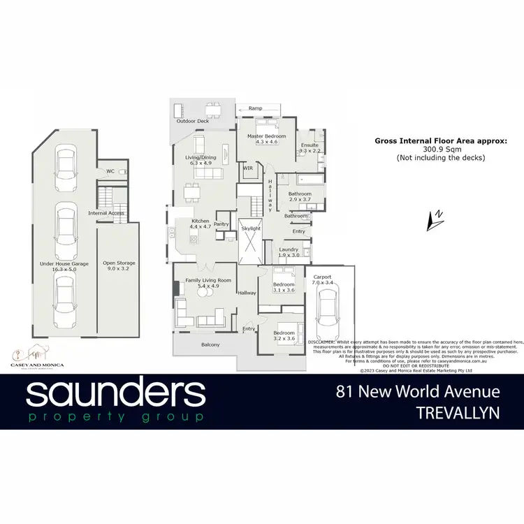 Floorplan of Homely house listing, 81 New World Avenue, Trevallyn TAS 7250