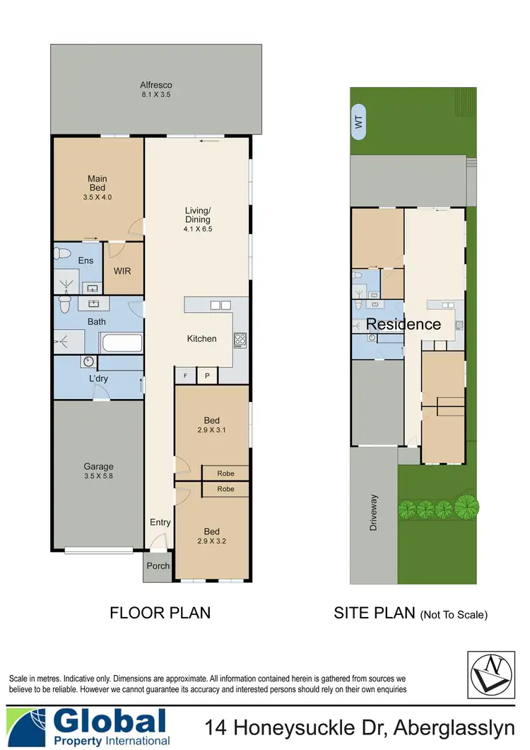 Floorplan of Homely house listing, 14 Honeysuckle Drive, Aberglasslyn NSW 2320