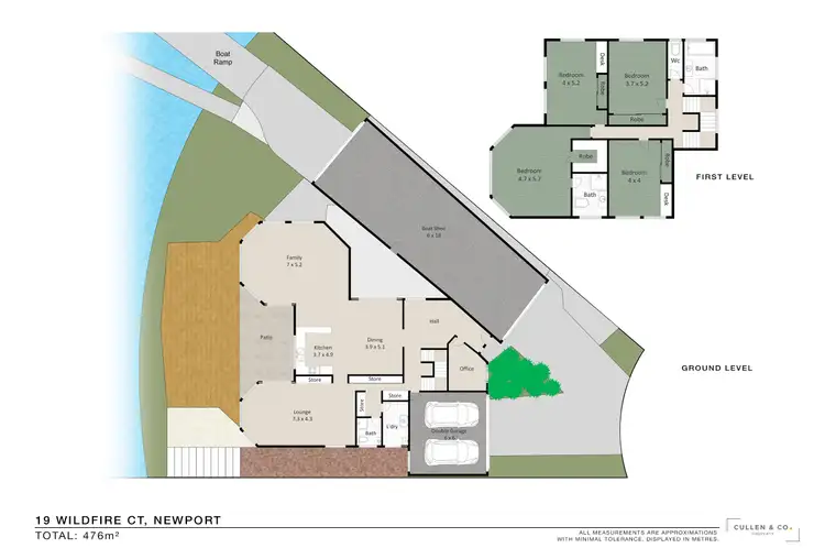 Floorplan of Homely house listing, 19 Wildfire Court, Newport QLD 4020