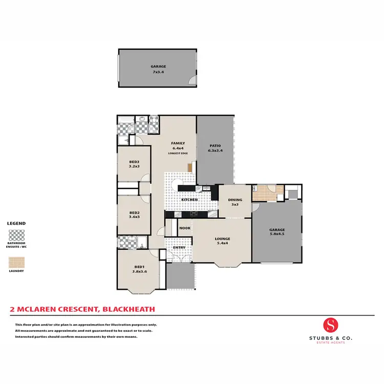 Floorplan of Homely house listing, 2 Mclaren Crescent, Blackheath NSW 2785