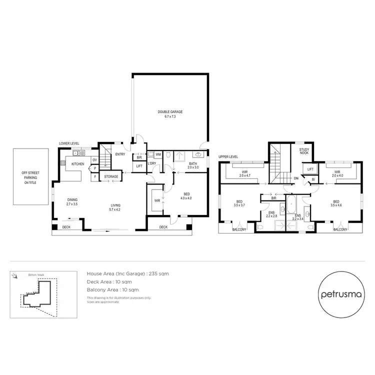 Floorplan of Homely villa listing, 5/4a Bilton Walk, Claremont TAS 7011