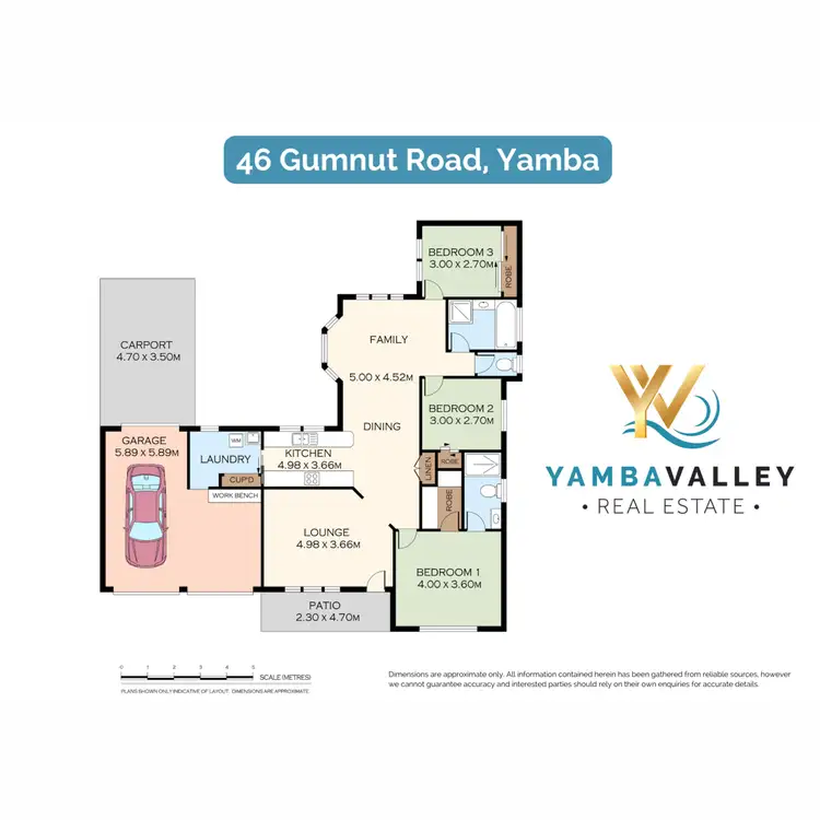 Floorplan of Homely house listing, 46 Gumnut Road, Yamba NSW 2464