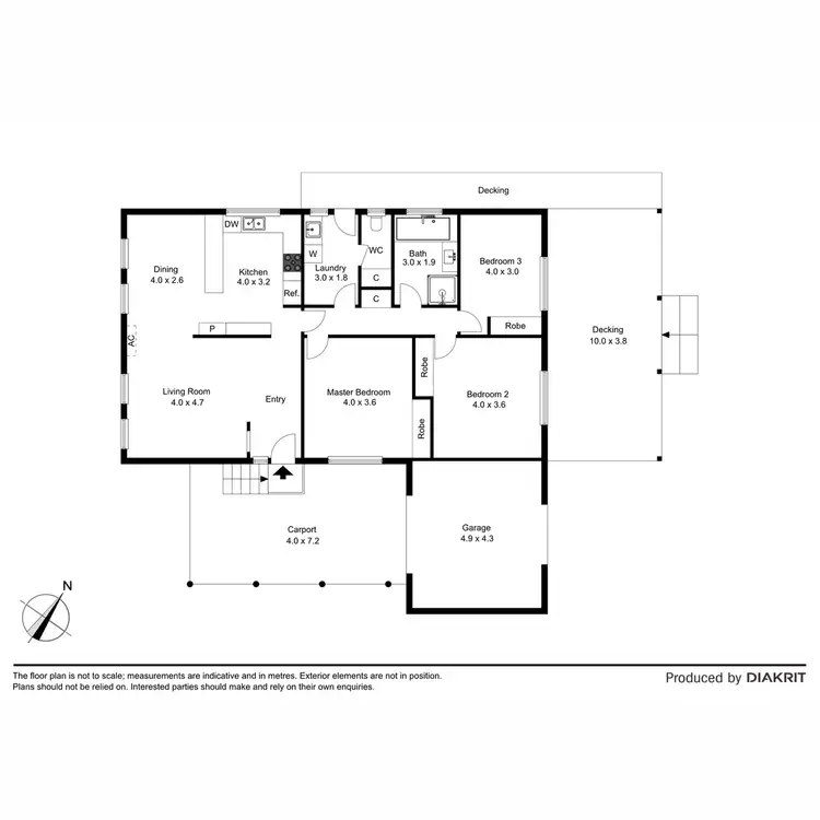 Floorplan of Homely house listing, 52 Welcome Road, Diggers Rest VIC 3427