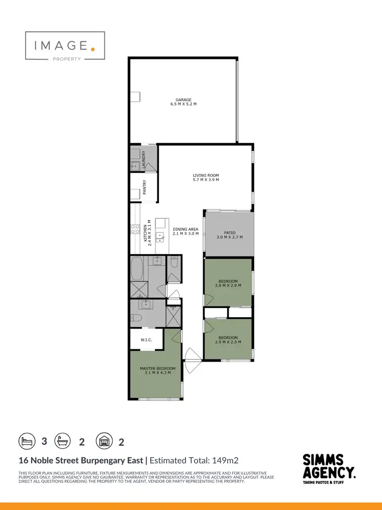 Floorplan of Homely house listing, 16 Noble Street, Burpengary East QLD 4505