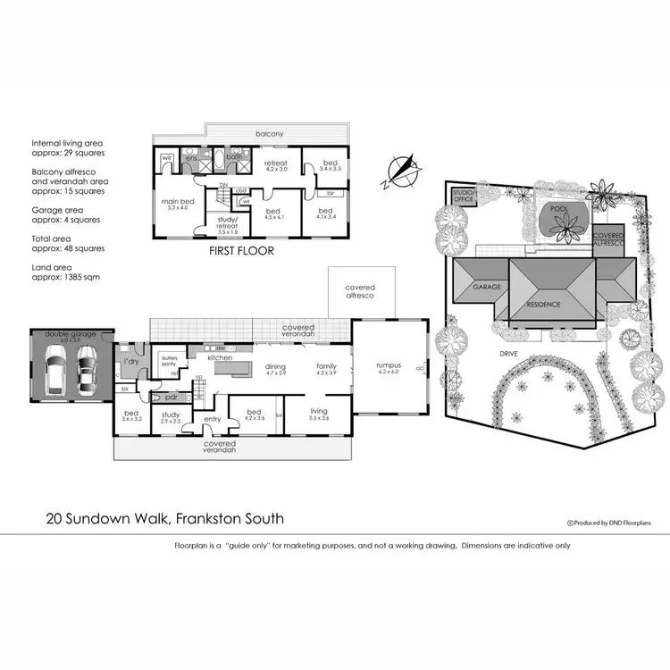 Floorplan of Homely house listing, 20 Sundown Walk, Frankston South VIC 3199