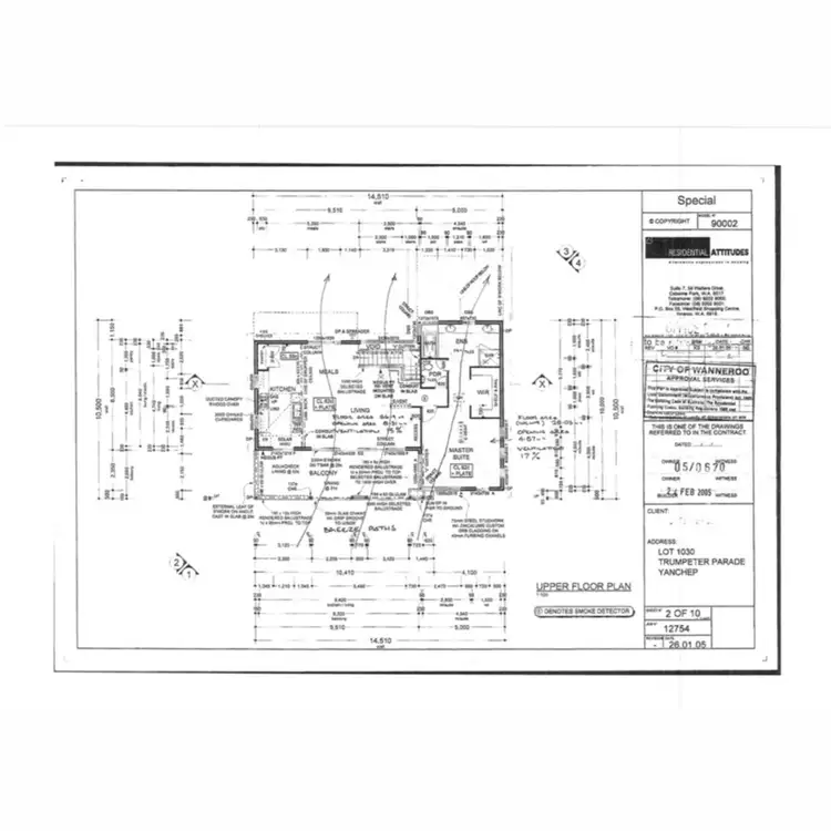 Floorplan of Homely house listing, 45 Trumpeter Parade, Yanchep WA 6035