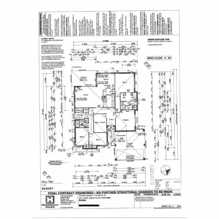 Floorplan of Homely house listing, 29 Claremorris Parkway, Butler WA 6036