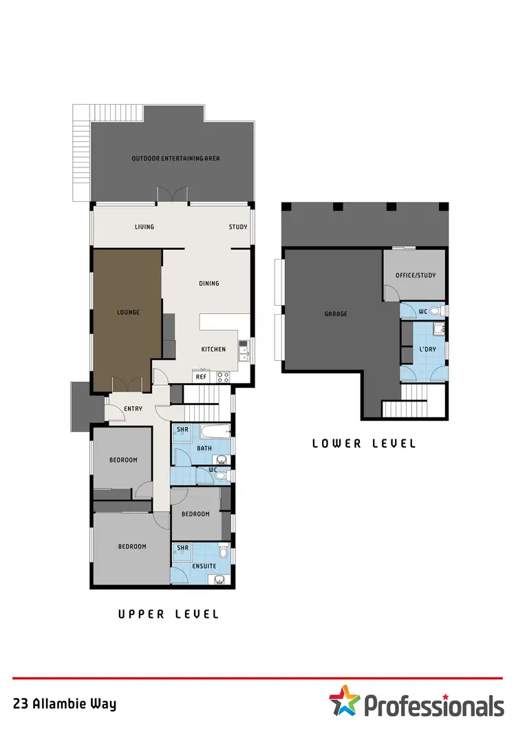 Floorplan of Homely house listing, 23 Allambie Way, Mount Austin NSW 2650