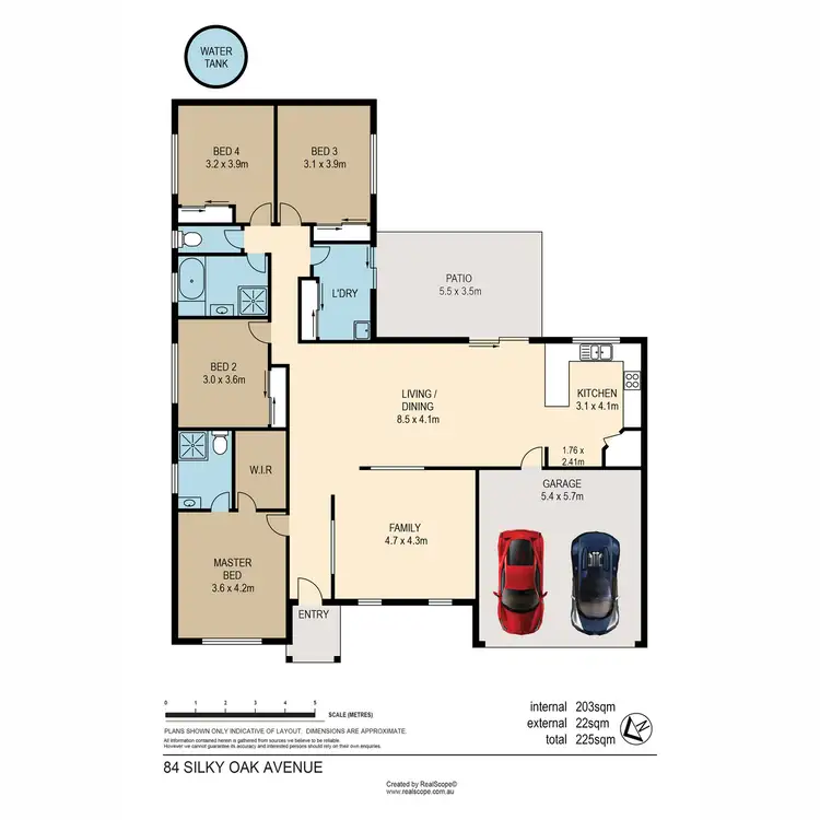 Floorplan of Homely house listing, 84 Silky Oak Avenue, Moggill QLD 4070
