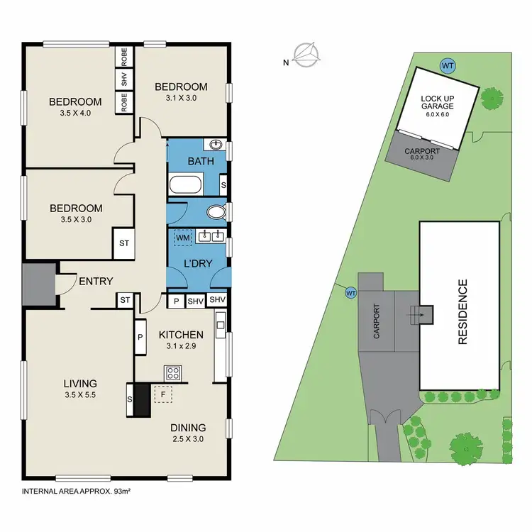 Floorplan of Homely house listing, 40 Macquarie Avenue, Cessnock NSW 2325