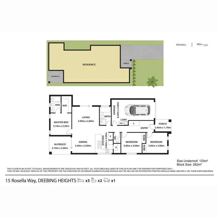 Floorplan of Homely house listing, 15 Rosella Way, Deebing Heights QLD 4306