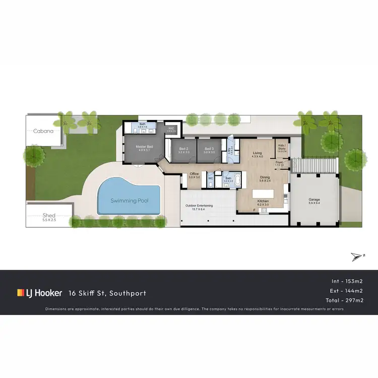 Floorplan of Homely house listing, 16 Skiff Street, Southport QLD 4215