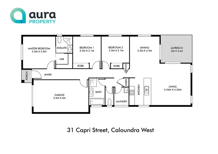 Floorplan of Homely house listing, 31 Capri Street, Caloundra West QLD 4551