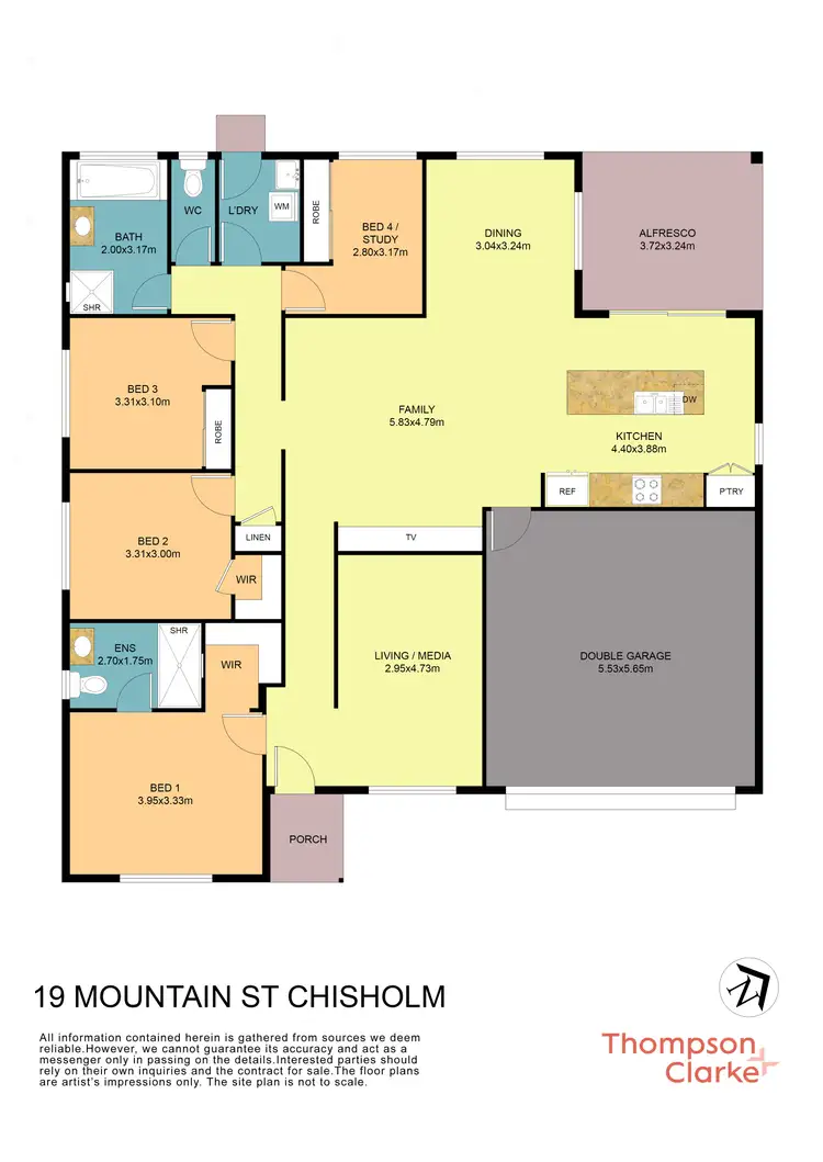 Floorplan of Homely house listing, 19 Mountain Street, Chisholm NSW 2322