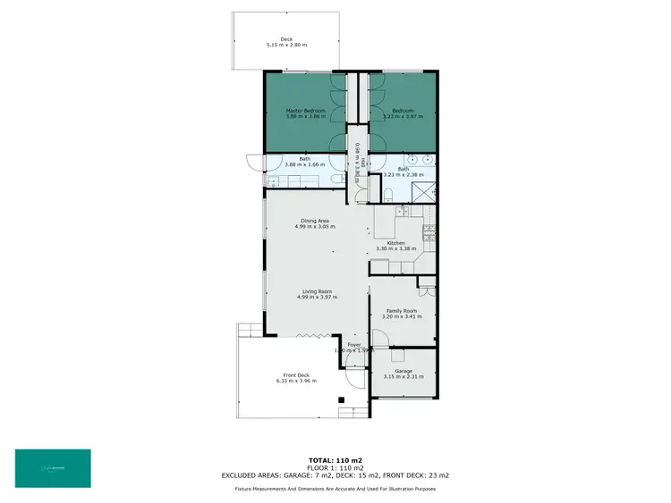 Floorplan of Homely villa listing, 3 Vista Del Mar, Forster NSW 2428